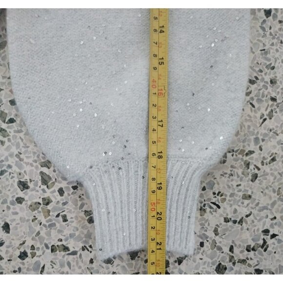 Anne Klein Women's Sparkly Sequin Knit Sweater, Size S NWT. - Picture 9 of 9